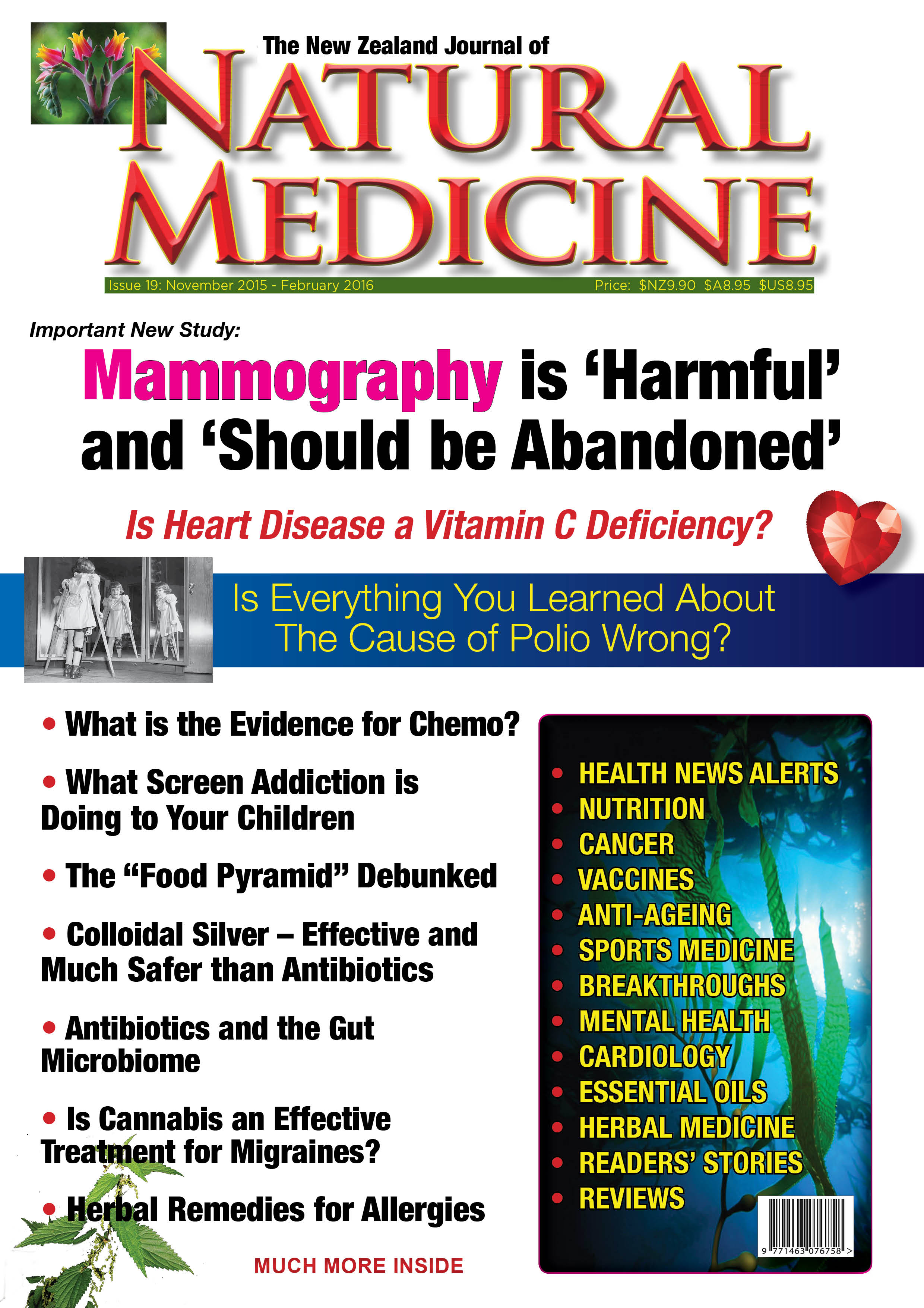 The New Zealand Journal of Natural Medicine Issue 19 Natural Medicine
